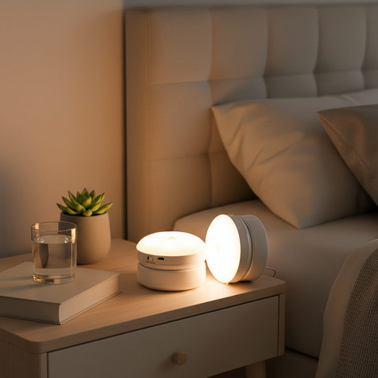 Lampe LED intelligente - table de nuit cosy