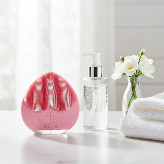 Brosse nettoyante visage silicone - ambiance spa