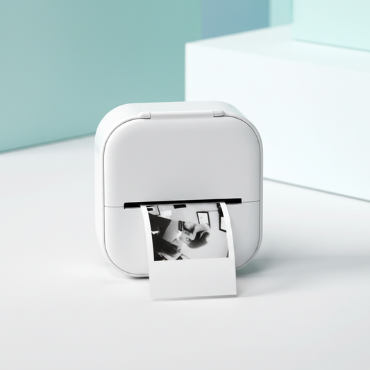 Mini imprimante bluetooth studio minimaliste luxe