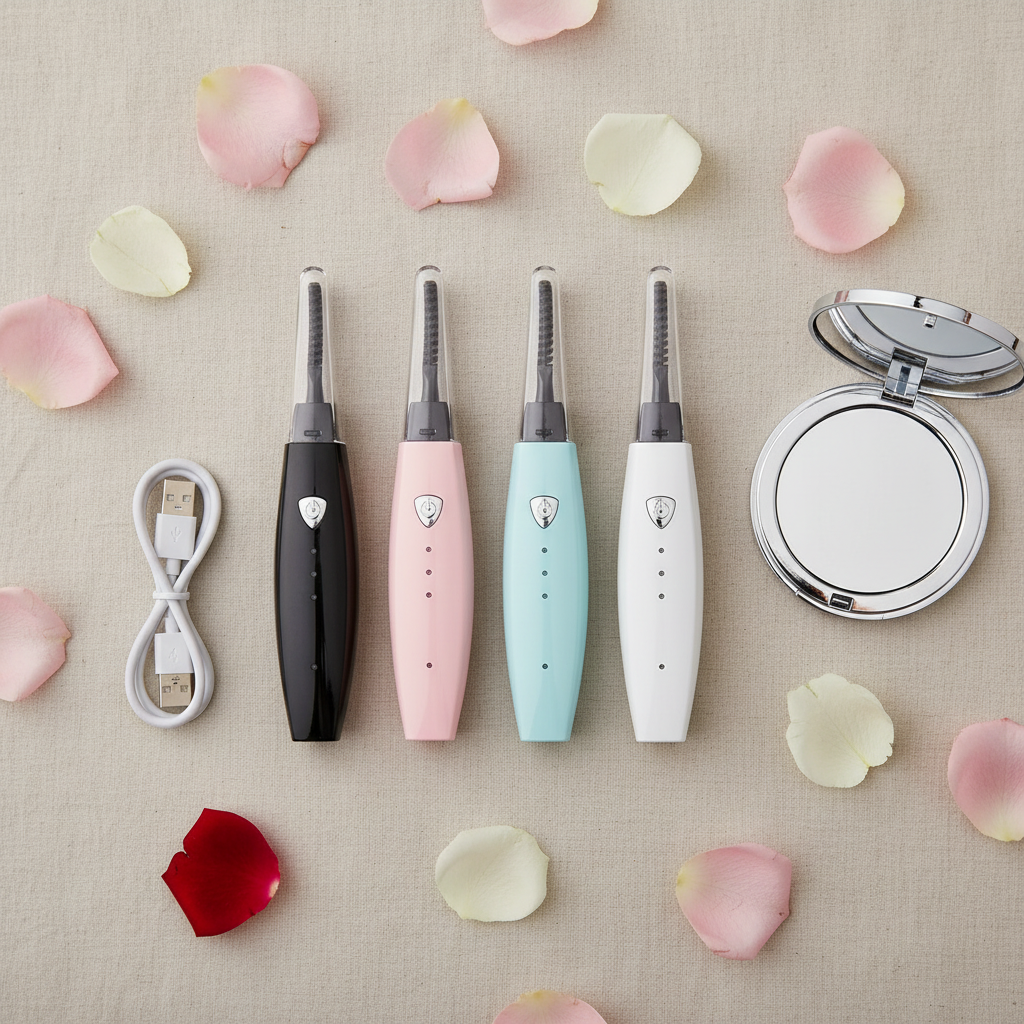 Recourbe-cils chauffant - flat lay tous coloris